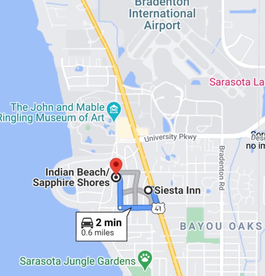 Siesta Inn Sarasota - Indian Beach Exterior photo